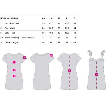 Women's sports dress - Loap NORA - 2