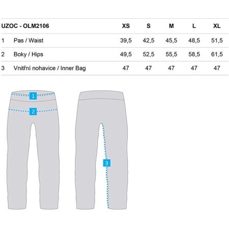 Men's 3/4 length trousers - Loap UZOC - 6