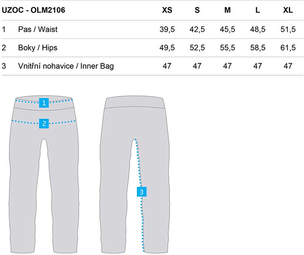Men's 3/4 length trousers